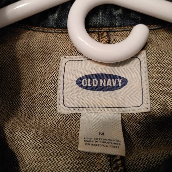 Zippered Denim Jacket - Picture 6 of 6